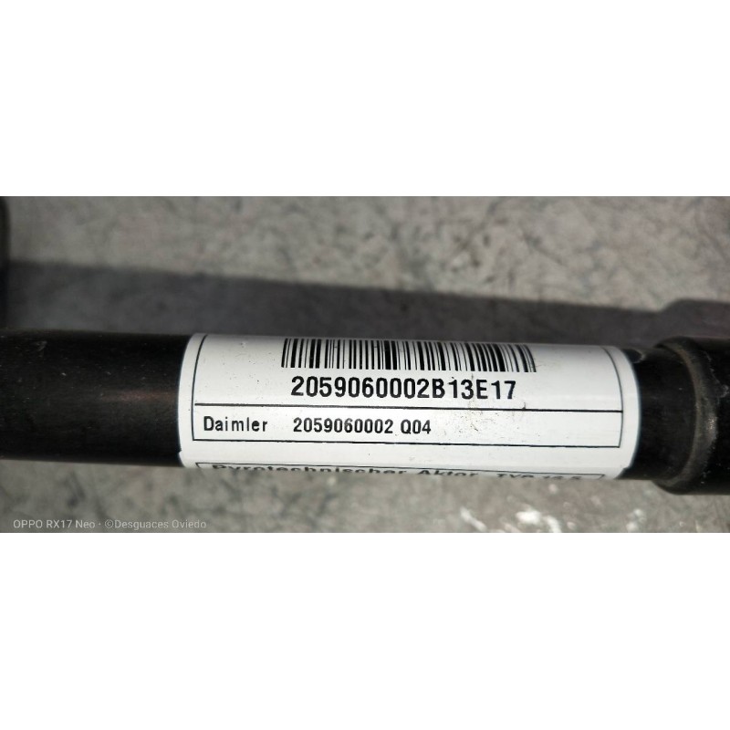 Recambio de airbag delantero derecho para mercedes clase c (w205) familiar c 220 t cdi bluetec (205.204) referencia OEM IAM 2059