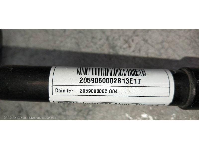 Recambio de airbag delantero derecho para mercedes clase c (w205) familiar c 220 t cdi bluetec (205.204) referencia OEM IAM 2059