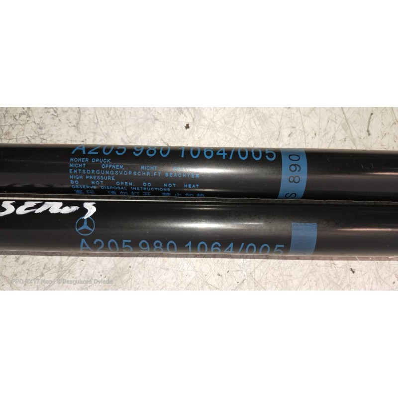 Recambio de amortiguadores maletero / porton para mercedes clase c (w205) familiar c 220 t cdi bluetec (205.204) referencia OEM 