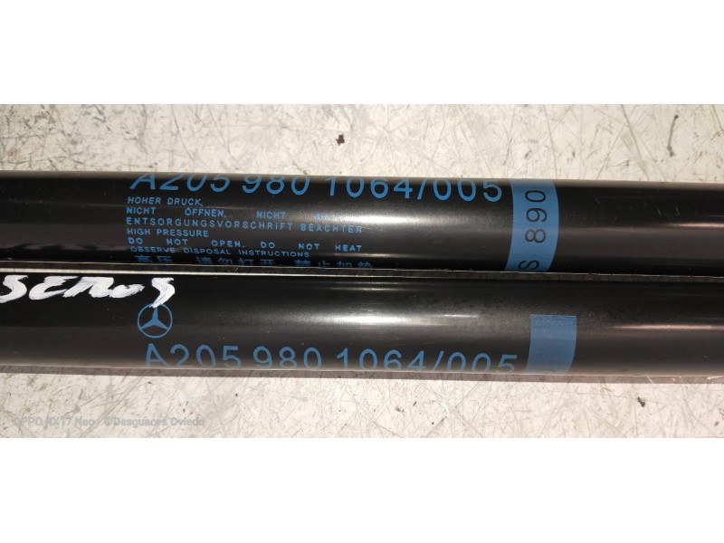 Recambio de amortiguadores maletero / porton para mercedes clase c (w205) familiar c 220 t cdi bluetec (205.204) referencia OEM 