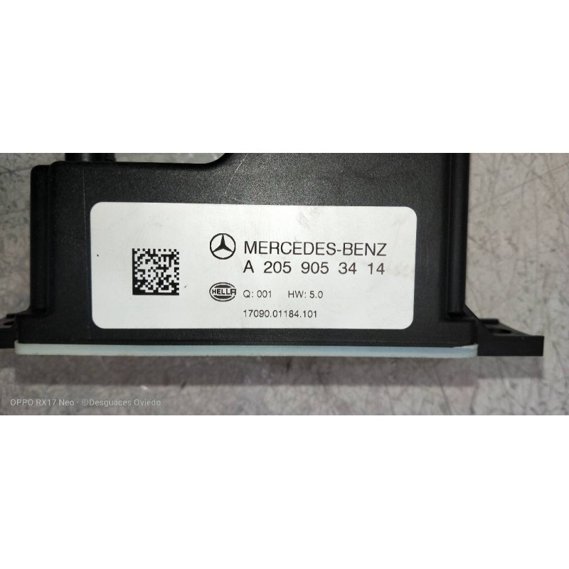 Recambio de modulo electronico para mercedes clase c (w205) familiar c 220 t cdi bluetec (205.204) referencia OEM IAM A205905341