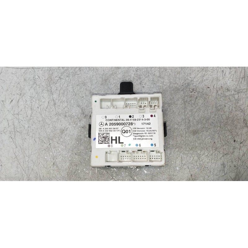 Recambio de modulo electronico para mercedes clase c (w205) familiar c 220 t cdi bluetec (205.204) referencia OEM IAM A205900072