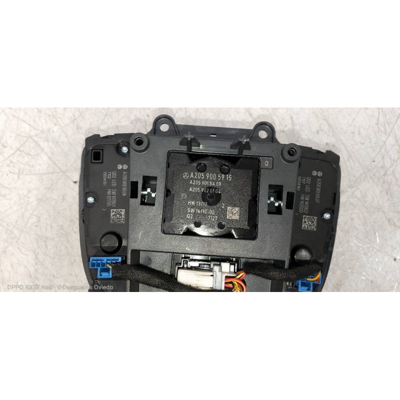 Recambio de mando multifuncion para mercedes clase c (w205) familiar c 220 t cdi bluetec (205.204) referencia OEM IAM A205900992