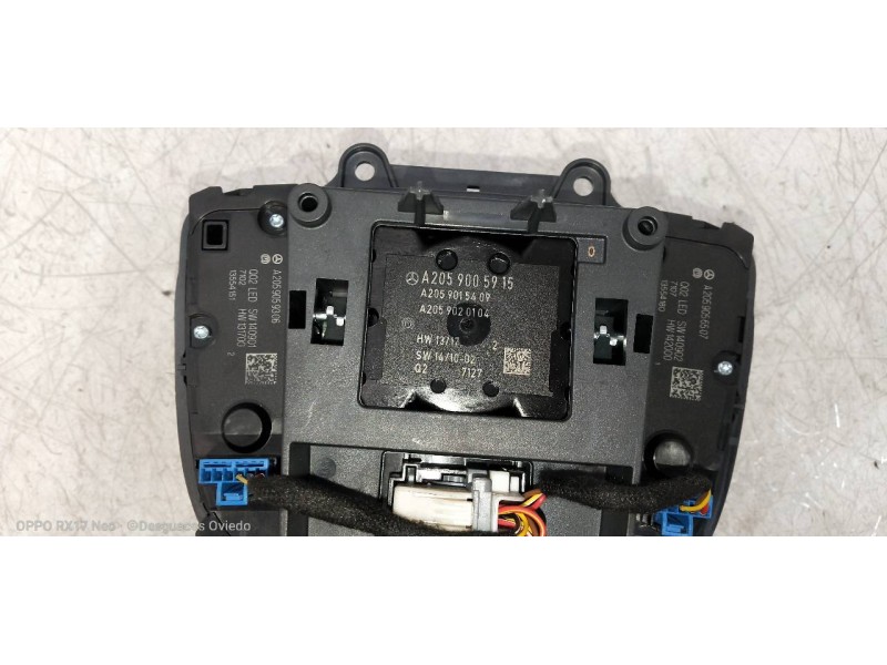 Recambio de mando multifuncion para mercedes clase c (w205) familiar c 220 t cdi bluetec (205.204) referencia OEM IAM A205900992