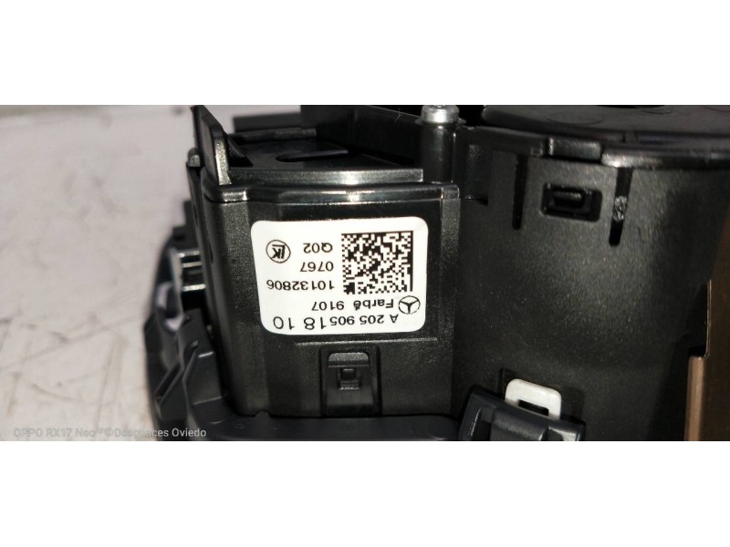 Recambio de mando luces para mercedes clase c (w205) familiar c 220 t cdi bluetec (205.204) referencia OEM IAM A2059051810 10132
