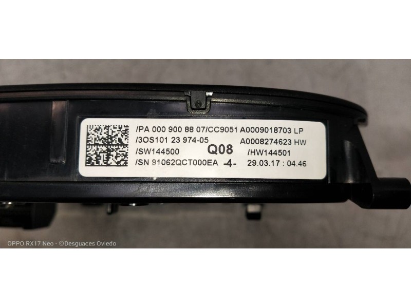 Recambio de luz interior para mercedes clase c (w205) familiar c 220 t cdi bluetec (205.204) referencia OEM IAM A0009018703 A000
