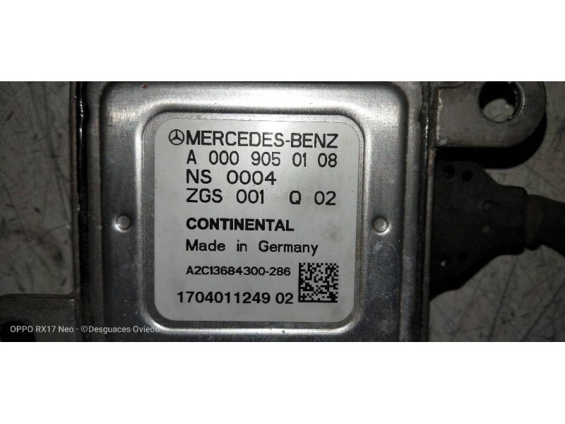 Recambio de sonda lambda para mercedes clase c (w205) familiar c 220 t cdi bluetec (205.204) referencia OEM IAM A0009050108 A2C1