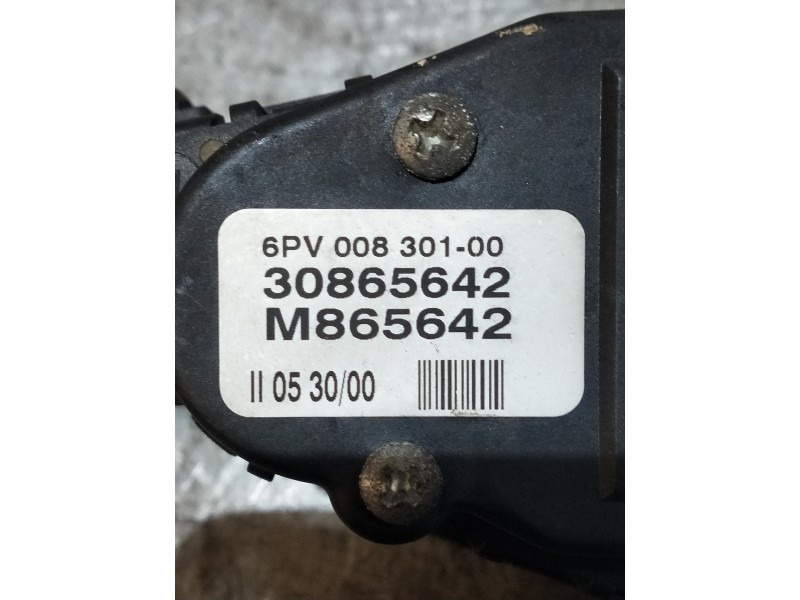 Recambio de potenciometro pedal para volvo s40 berlina 1.9 d+ (85kw) referencia OEM IAM 30865642 6PV00830100 