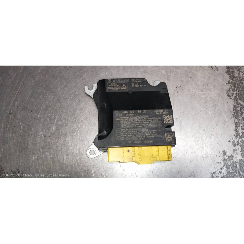 Recambio de kit airbag para mercedes clase c (w205) familiar c 220 t cdi bluetec (205.204) referencia OEM IAM   