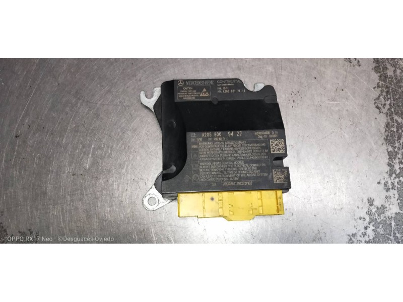 Recambio de kit airbag para mercedes clase c (w205) familiar c 220 t cdi bluetec (205.204) referencia OEM IAM   