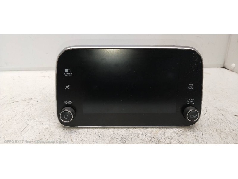 Recambio de pantalla multifuncion para fiat tipo ii (357) fam lounge referencia OEM IAM 07356525590 A2C11636700 