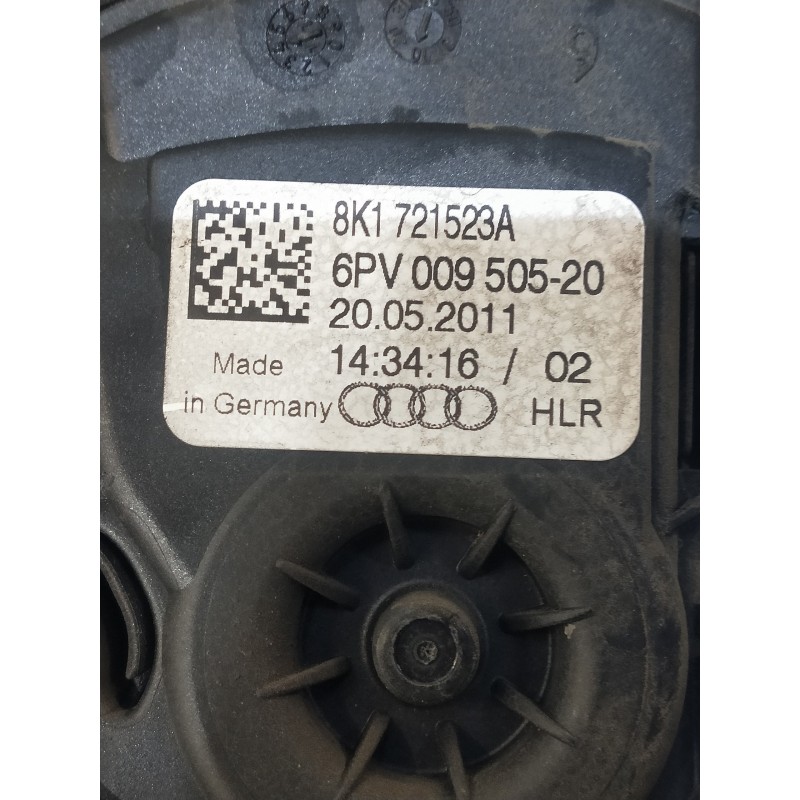 Recambio de potenciometro pedal para audi a5 sportback (8t) 2.0 tdi (105kw) referencia OEM IAM 8K1721523A 6PV00950520 
