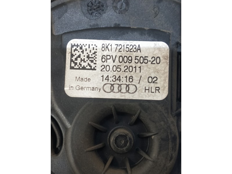 Recambio de potenciometro pedal para audi a5 sportback (8t) 2.0 tdi (105kw) referencia OEM IAM 8K1721523A 6PV00950520 