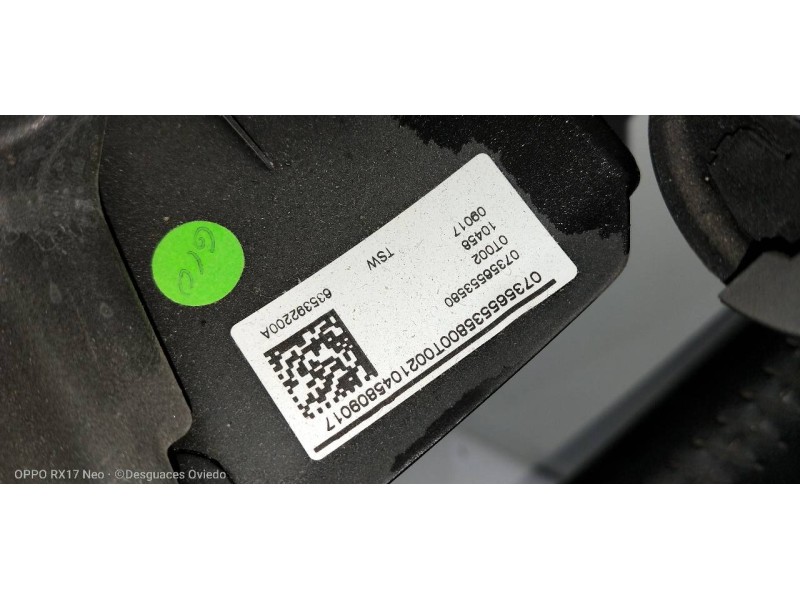 Recambio de volante para fiat tipo ii (357) fam lounge referencia OEM IAM 07356553580  