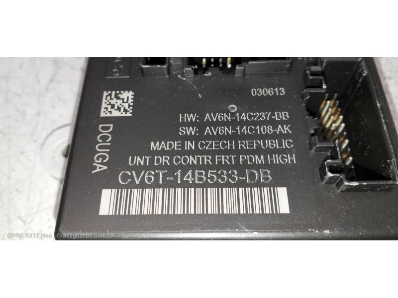 Recambio de modulo electronico para ford kuga (cbs) titanium referencia OEM IAM CV6T14B533DB AV6N14C237BB AV6N14C108AK 