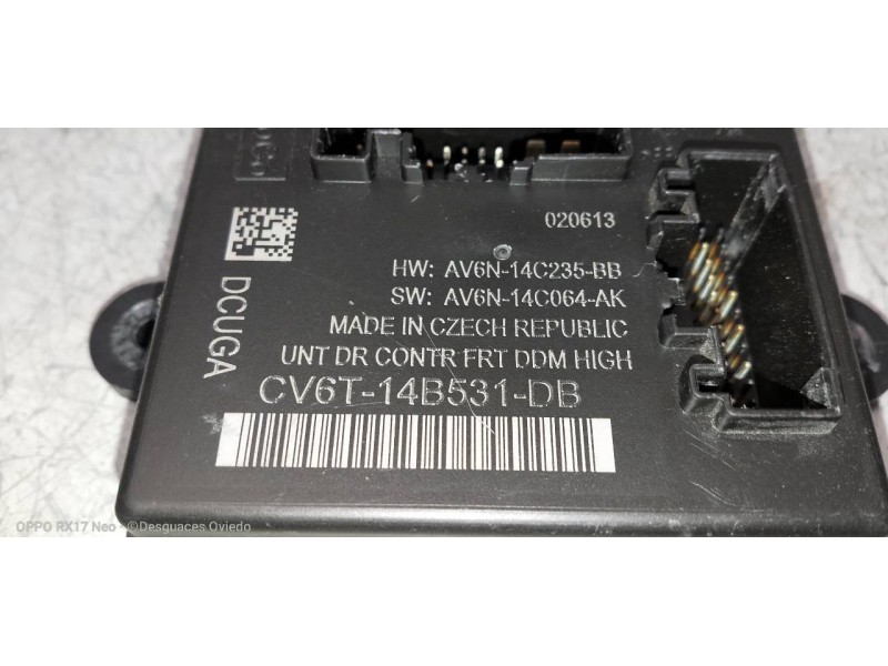 Recambio de modulo electronico para ford kuga (cbs) titanium referencia OEM IAM CV6T14B531DB AV6N14C235BB AV6N14C064AK 