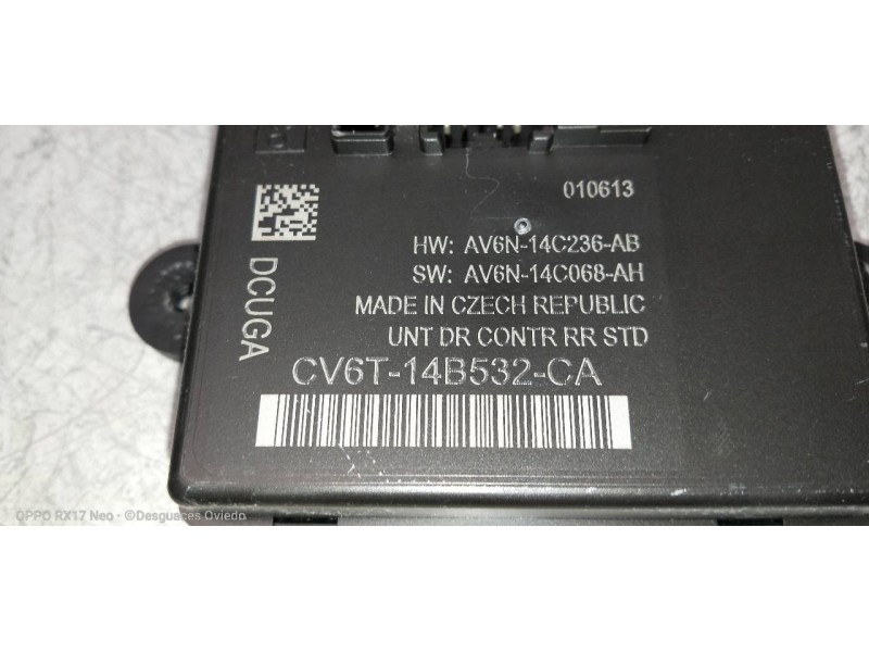 Recambio de modulo electronico para ford kuga (cbs) titanium referencia OEM IAM CV6T14B532CA AV6N14C236AB AV6N14C068AH 