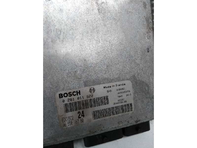 Recambio de centralita motor uce para fiat ulysse (179) 2.2 16v jtd cat referencia OEM IAM 0281011522 9655816780 EDC15C2 24