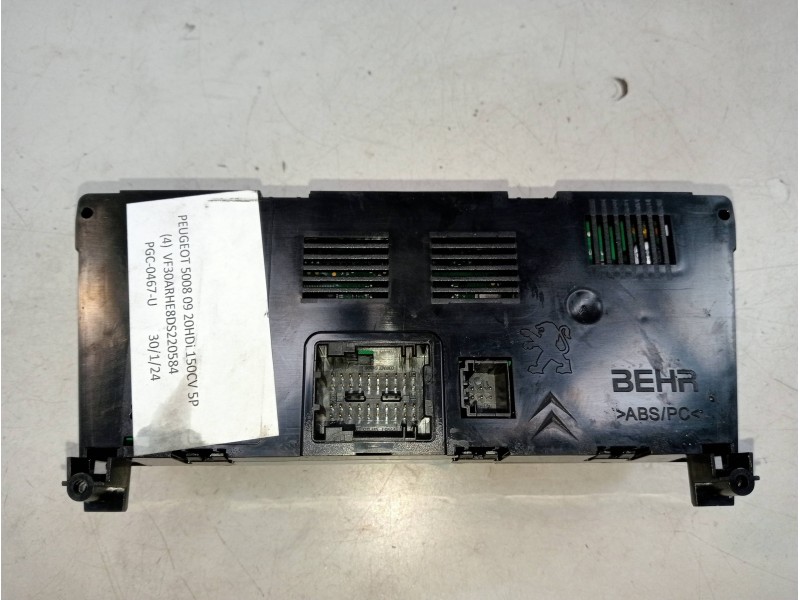 Recambio de mando calefaccion / aire acondicionado para peugeot 5008 active referencia OEM IAM A2C37822700 96738323XT 