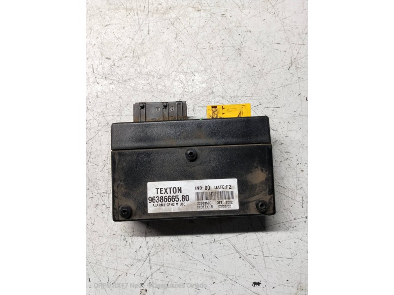 Recambio de centralita airbag para fiat scudo (222) 2.0 16v jtd cat referencia OEM IAM 9638666580 22363580 