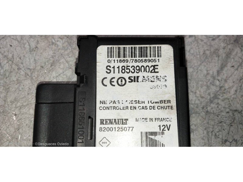 Recambio de conmutador de arranque para renault scenic ii dynamique referencia OEM IAM 8200125077 S118539002E 