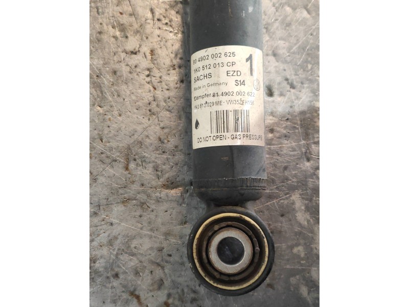 Recambio de amortiguador trasero derecho para volkswagen golf vi (5k1) advance referencia OEM IAM 1K0512013CP 804902002625 