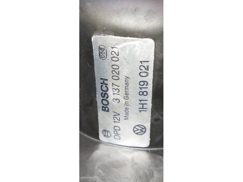 Recambio de motor calefaccion para volkswagen golf iii berlina (1h1) cl referencia OEM IAM 1H1819021 3137020021 