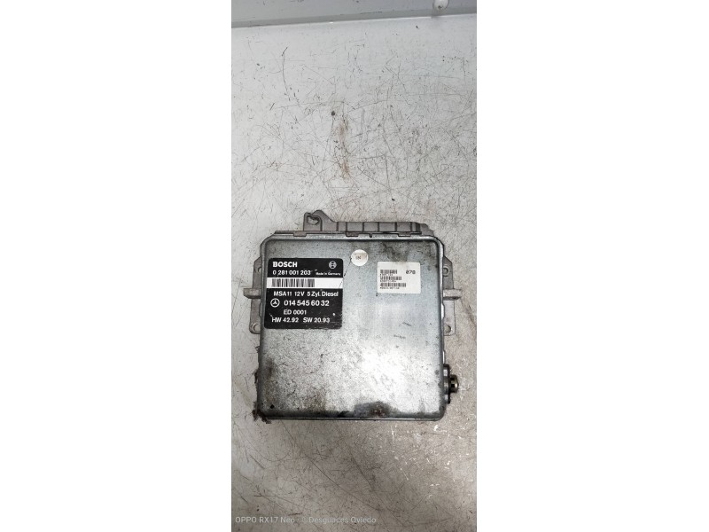 Recambio de centralita motor uce para mercedes clase c (w202) berlina referencia OEM IAM 0281001203 0145456032 