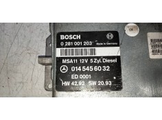 Recambio de centralita motor uce para mercedes clase c (w202) berlina referencia OEM IAM 0281001203 0145456032  2