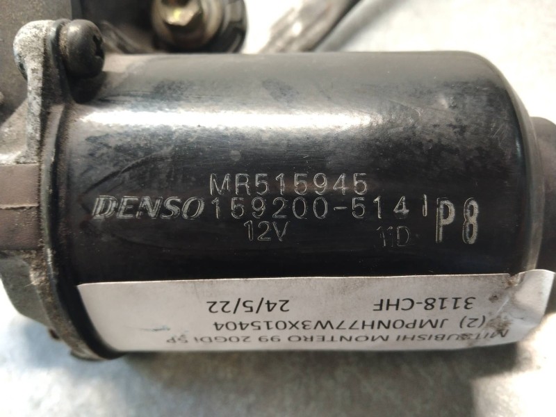 Recambio de motor limpia delantero para mitsubishi montero pinin (h60/h70) 2.0 gdi cat referencia OEM IAM MR515945 1592005141 