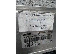 Recambio de centralita motor uce para fiat bravo (182) 1.9 turbodiesel referencia OEM IAM 0281010341 46814535 18241HD19 2