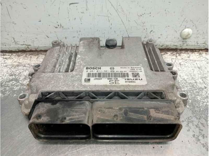 Recambio de centralita motor uce para opel astra h berlina cosmo referencia OEM IAM 8973698461 0281011381 12992629