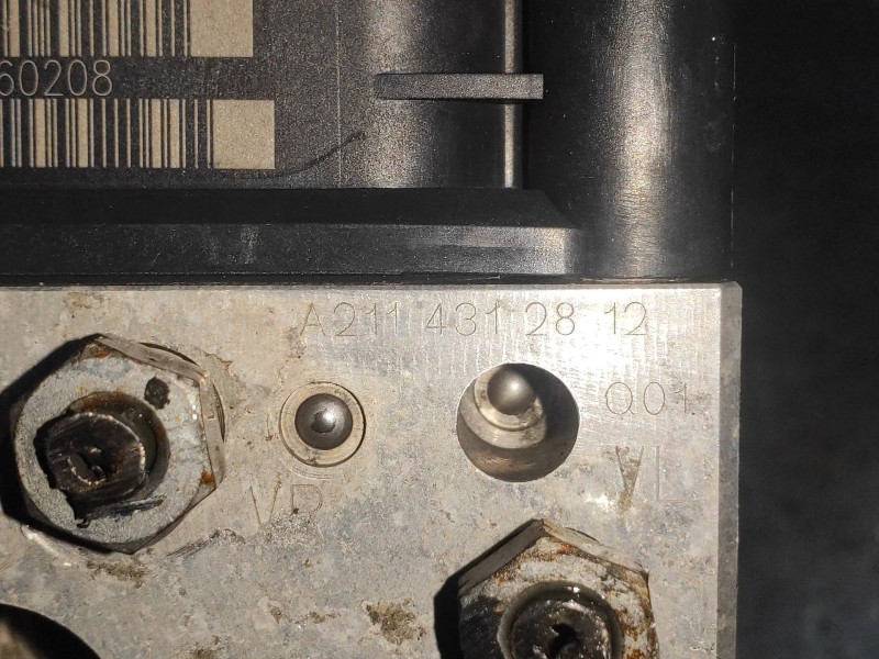 Recambio de abs para mercedes clase e (w211) berlina e 280 cdi sport (211.020) referencia OEM IAM 0265250248 A2114312812 A211431