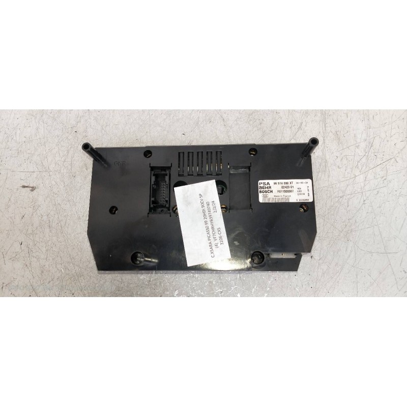 Recambio de mando calefaccion / aire acondicionado para citroen xsara picasso 2.0 hdi referencia OEM IAM 96514030XT F011500007 