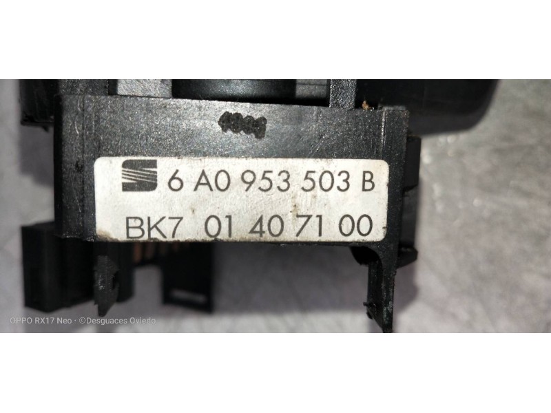 Recambio de mando limpia para seat marbella 0.9 referencia OEM IAM 6A0953503B  