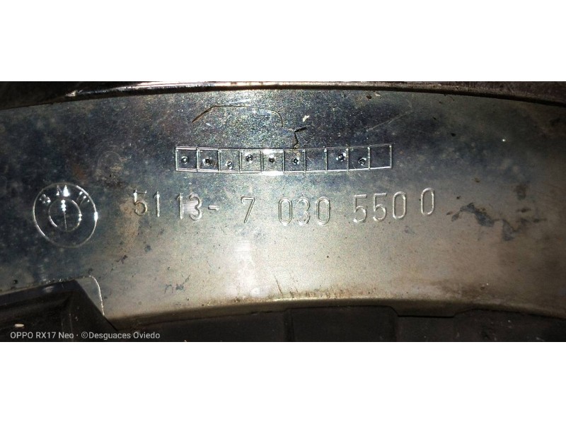 Recambio de rejilla delantera para bmw serie 3 berlina (e46) 320d referencia OEM IAM 511370305500 DERECHA 