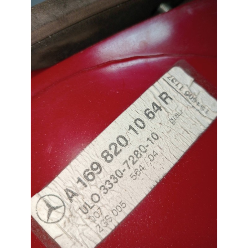 Recambio de piloto trasero derecho para mercedes clase a (w169) 1.5 cat referencia OEM IAM 1698201064  
