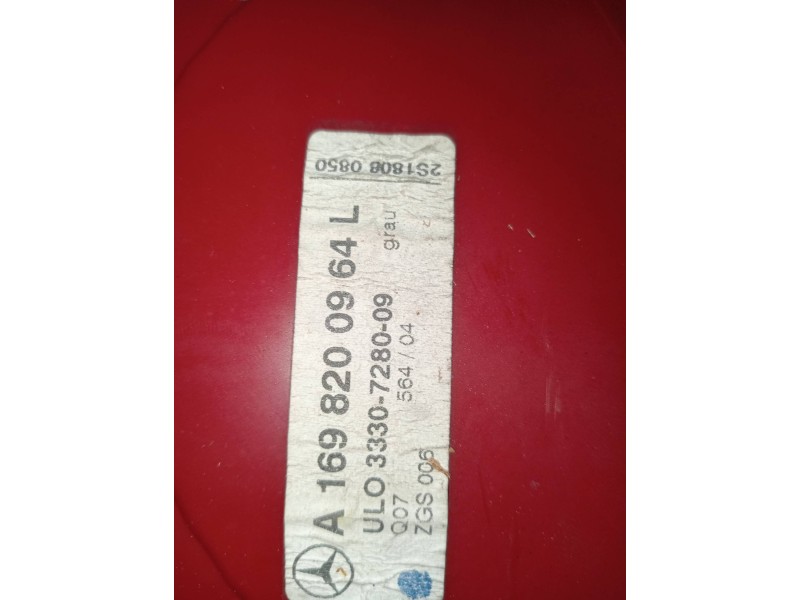 Recambio de piloto trasero izquierdo para mercedes clase a (w169) a 180 cdi (169.007) referencia OEM IAM 1698200964  