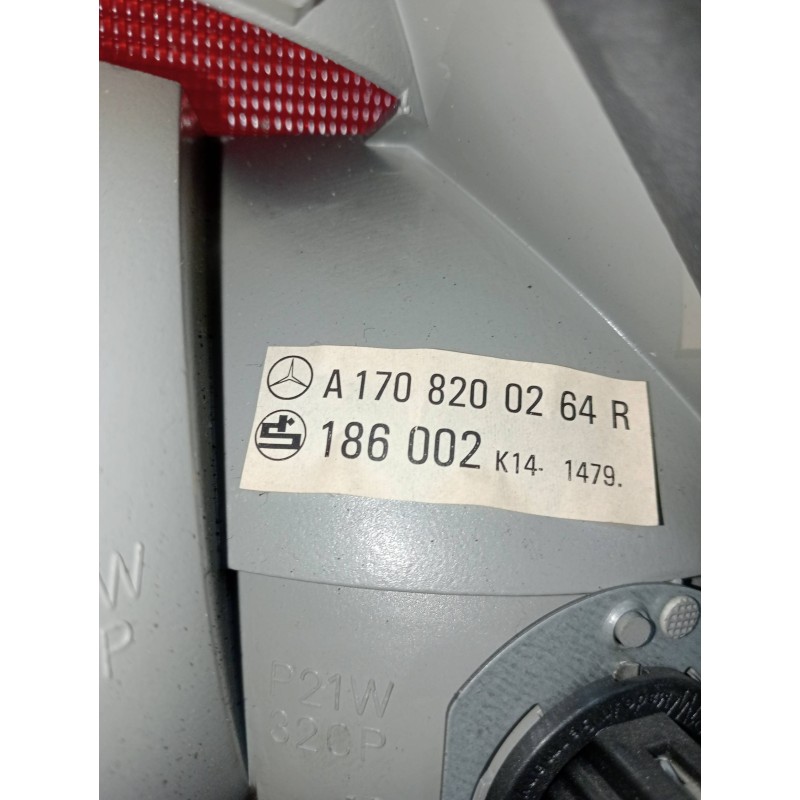 Recambio de piloto trasero derecho para mercedes clase slk (w170) roadster 2.3 compresor cat referencia OEM IAM A1708200264  