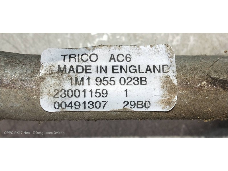 Recambio de motor limpia delantero para seat toledo (1m2) signo referencia OEM IAM 1M1955023B  