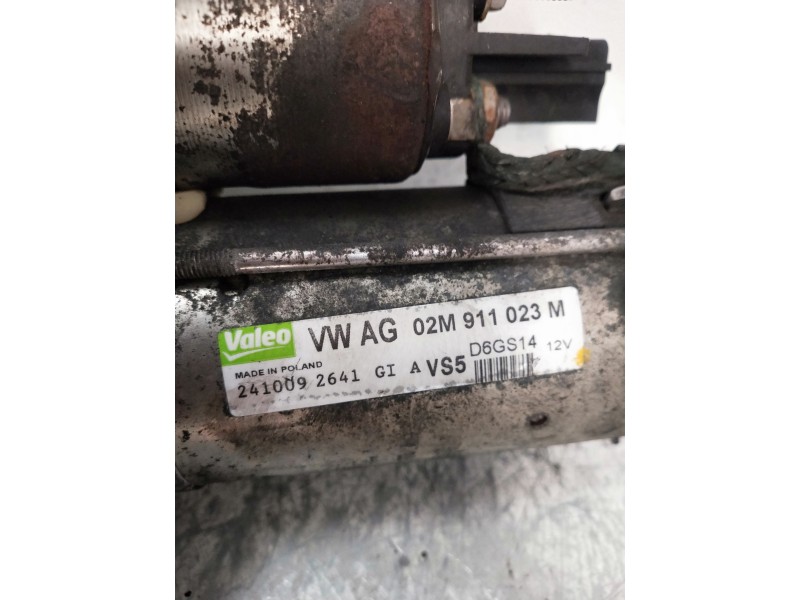 Recambio de motor arranque para volkswagen golf vi (5k1) gti referencia OEM IAM 02M911023M VALEO 