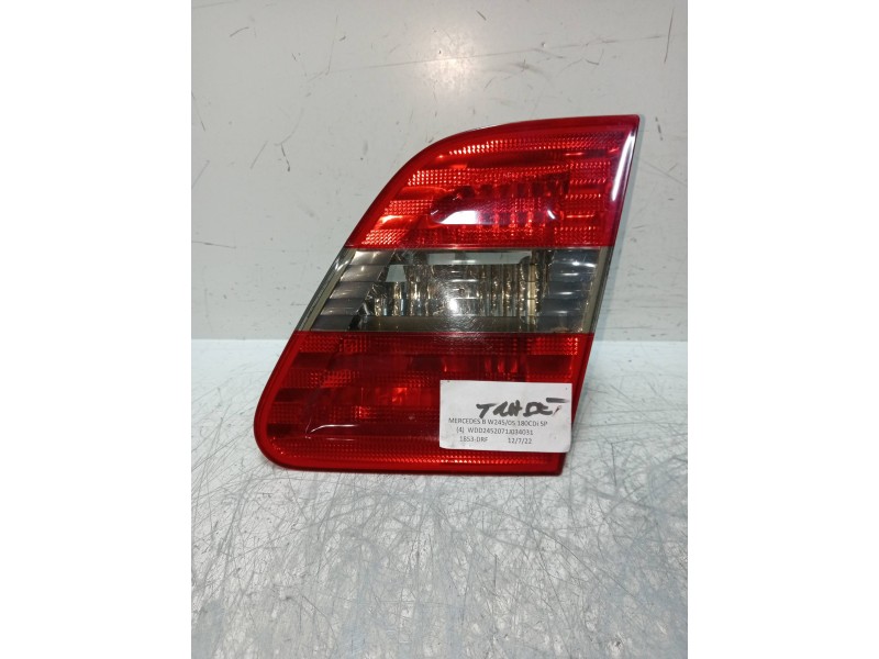 Recambio de piloto trasero derecho interior para mercedes clase b (w245) 180 cdi (245.207) referencia OEM IAM A1698201664  