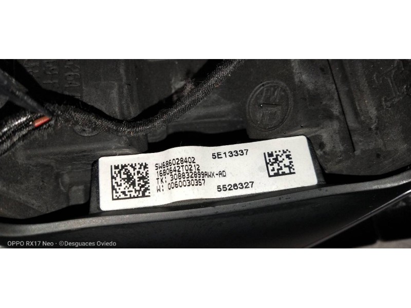 Recambio de volante para bmw serie x1 (f48) sdrive18d referencia OEM IAM 308832899AWX  