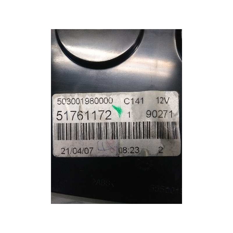 Recambio de cuadro instrumentos para fiat bravo (198) 1.9 8v jtd cat referencia OEM IAM 51761172 1 90271 503001980000