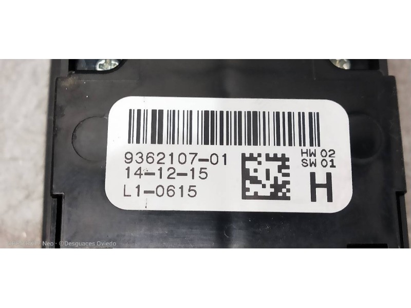 Recambio de mando elevalunas delantero izquierdo para bmw serie x1 (f48) sdrive18d referencia OEM IAM 936210701 73505077 