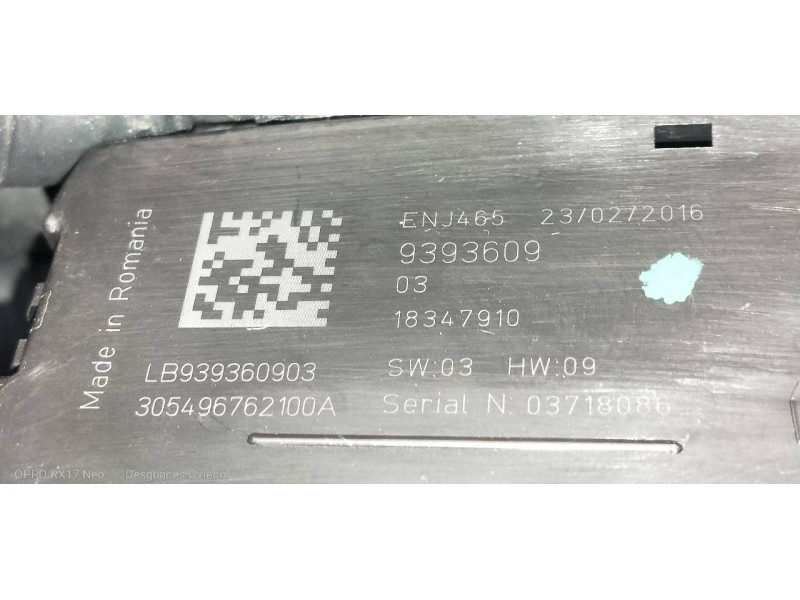 Recambio de mando luces para bmw serie x1 (f48) sdrive18d referencia OEM IAM 9393609 18347910 