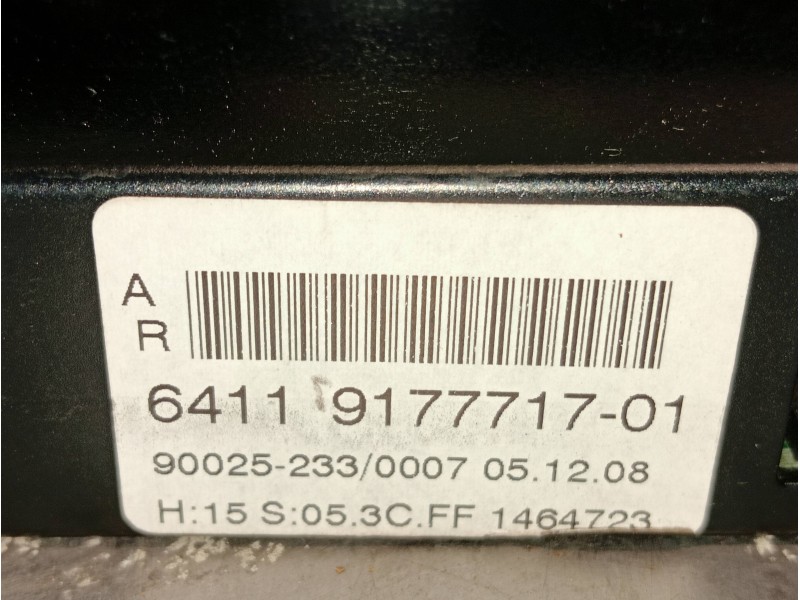 Recambio de mando calefaccion / aire acondicionado para bmw serie 5 berlina (e60) referencia OEM IAM 6411917771701 900252330007 