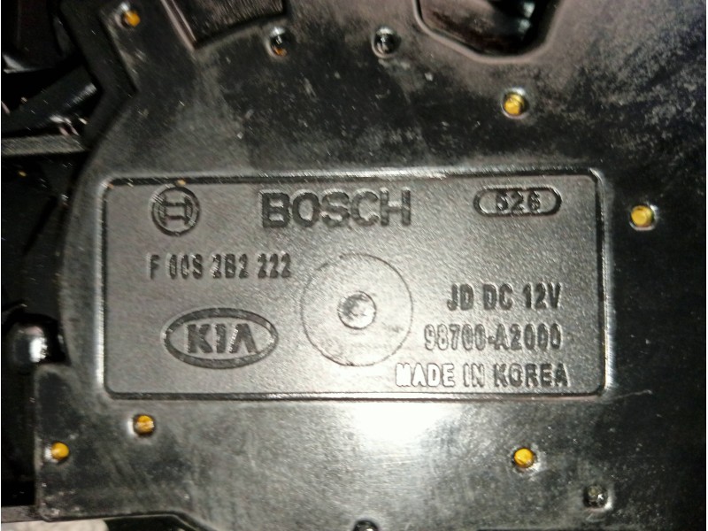 Recambio de motor limpia trasero para kia cee´d concept referencia OEM IAM 93700A2000 F00S2B2222 