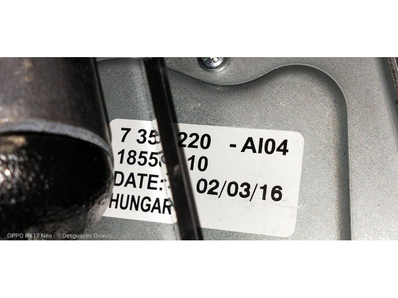 Recambio de motor limpia trasero para bmw serie x1 (f48) sdrive18d referencia OEM IAM 7356220AI04 18558210 