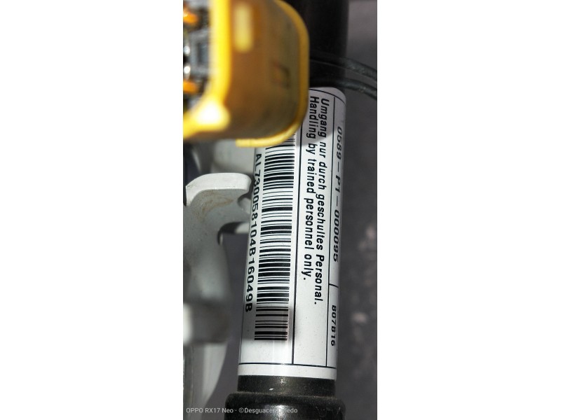 Recambio de airbag delantero izquierdo para bmw serie x1 (f48) sdrive18d referencia OEM IAM AL730058104  